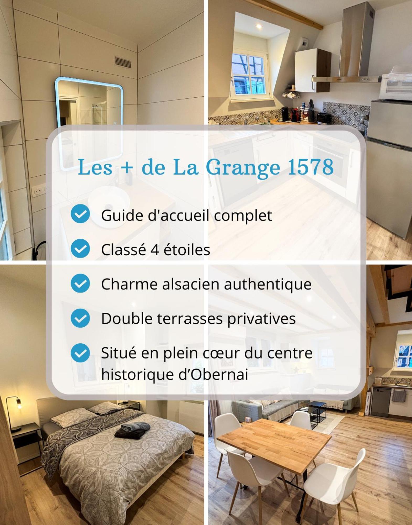 La Grange 1578 - Maison 4 Etoiles - Centre - Commerce A Proximite Apartment *